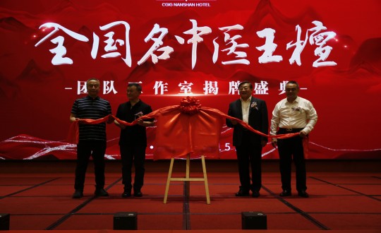 2024年6月15日，王檀中醫(yī)團(tuán)隊(duì)工作室在酒店公司舉辦揭牌儀式_副本.jpg